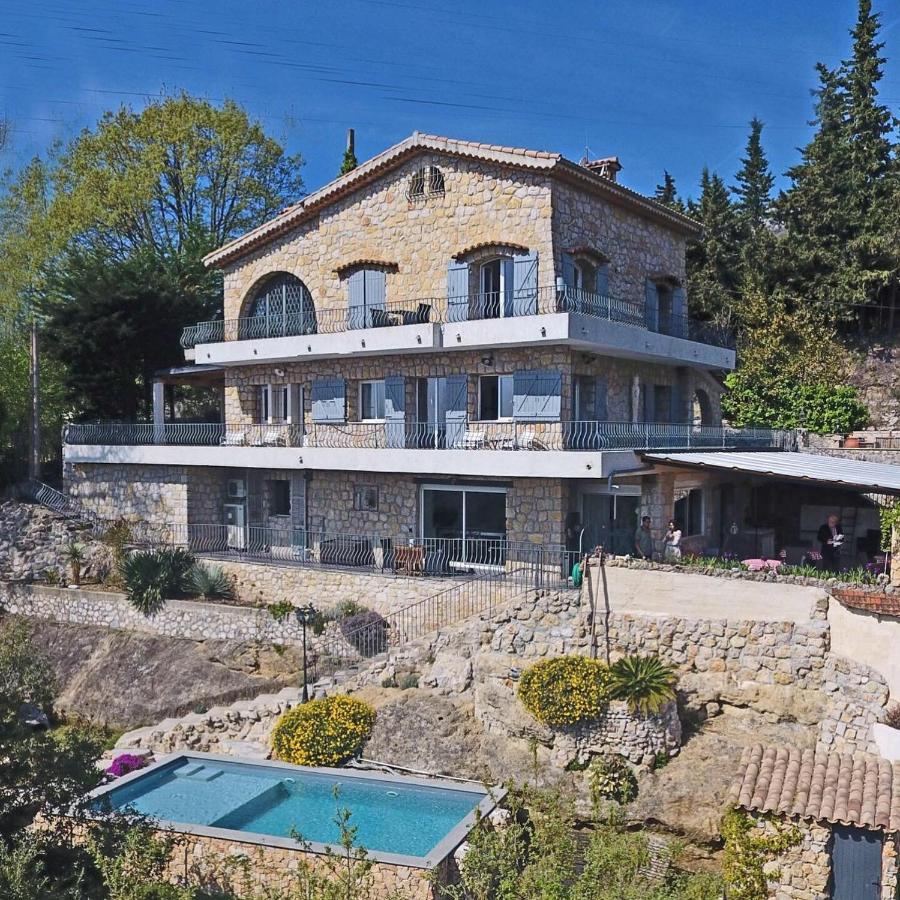 ヴァンス Au Pied Des Baous Bed & Breakfast エクステリア 写真